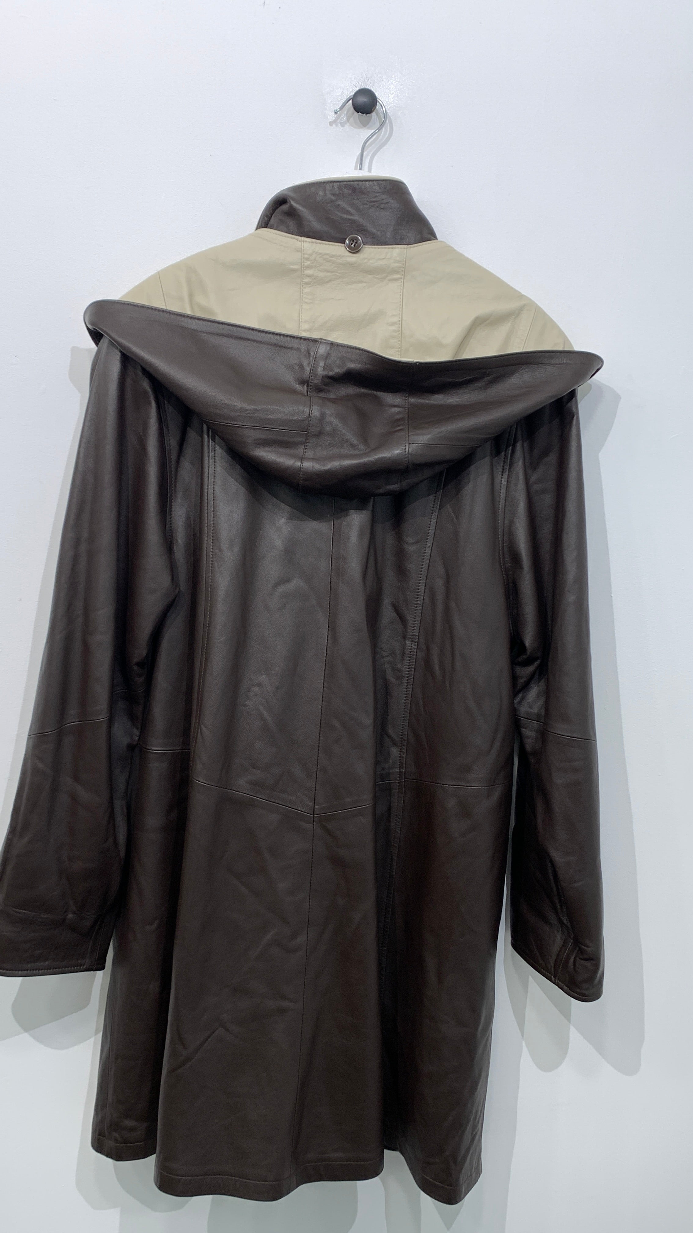 Naturel Leather Frakke